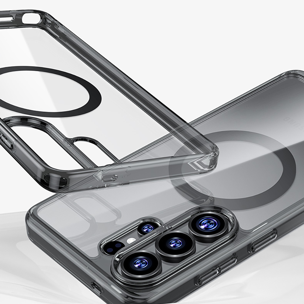 Samsung Galaxy S2 Uyumlu6 Ultra Kılıf M-safe Şarj Özellikli Benks ​​​​​​Crystal Serisi Şeffaf Kapak - 6