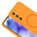 Samsung Galaxy A35 Uyumlu Kılıf M-safe Şarj Özellikli Zore Meta Kapak - 10