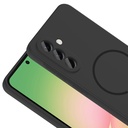 Samsung Galaxy A56 Uyumlu Kılıf M-safe Şarj Özellikli Zore Meta Kapak - 14