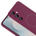 Samsung Galaxy S23 FE Uyumlu Kılıf M-safe Şarj Özellikli Zore Meta Kapak - 12
