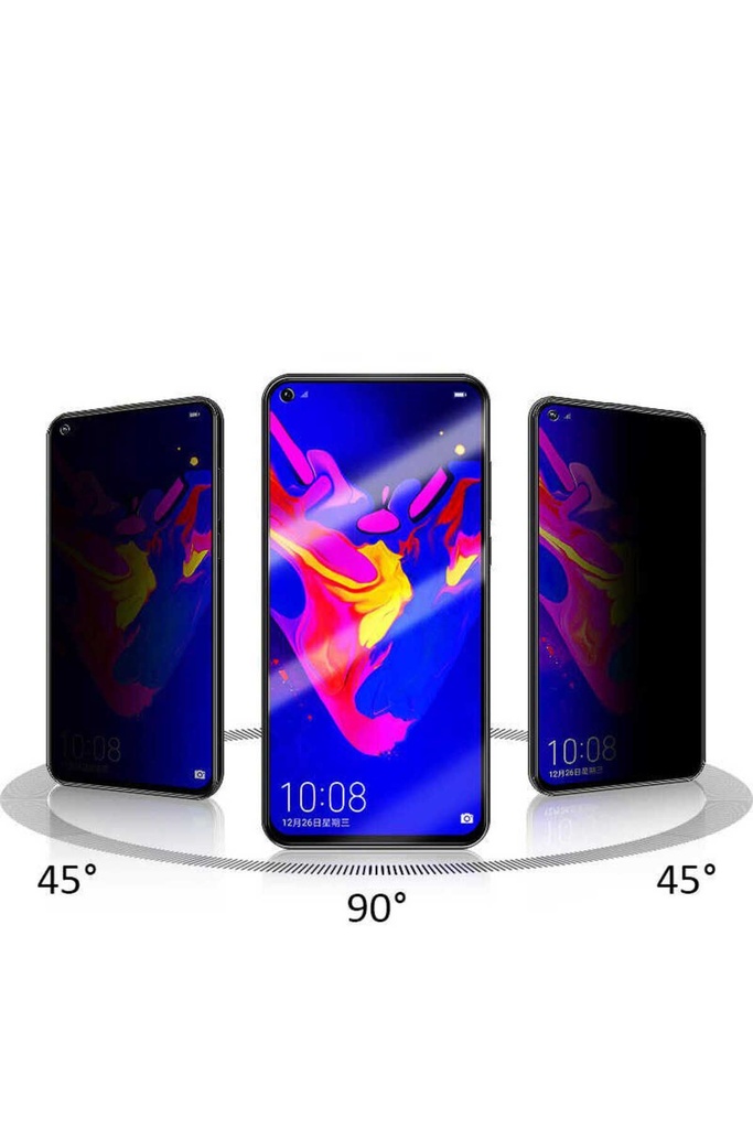 Oppo Reno 7 4G Uyumlu Davin 5D Privacy Cam Ekran Koruyucu
