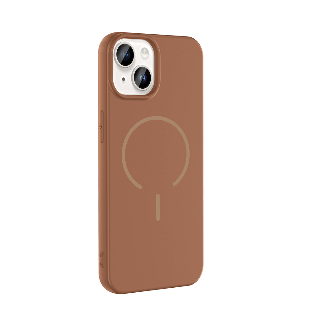 Apple iPhone 13 Uyumlu Kılıf M-safe Şarj Özellikli Zore Meta Kapak - 2