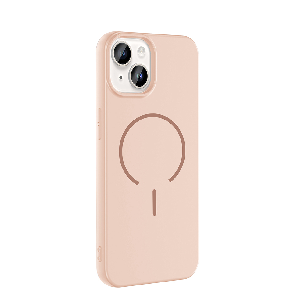 Apple iPhone 13 Uyumlu Kılıf M-safe Şarj Özellikli Zore Meta Kapak - 4