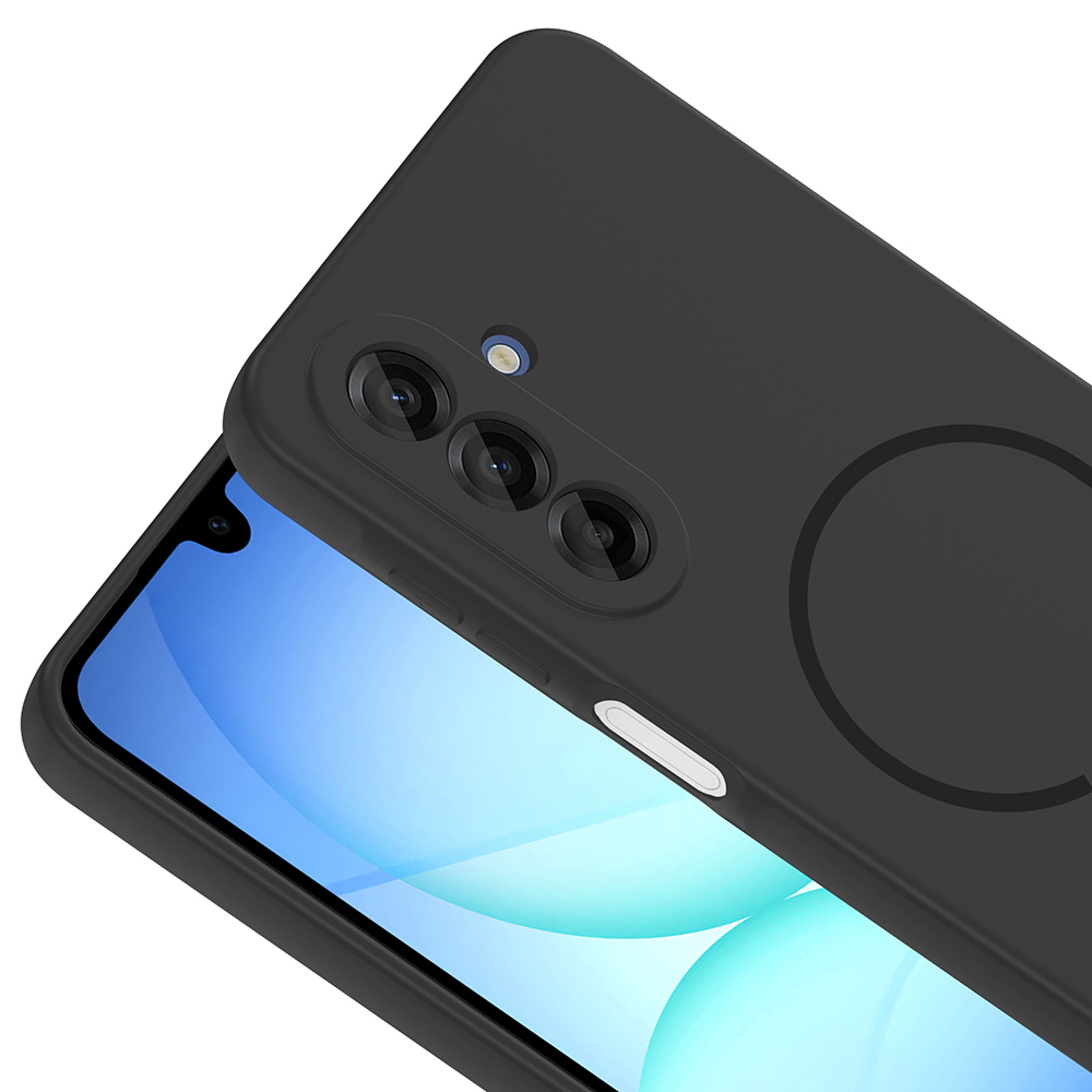 Samsung Galaxy A17 Uyumlu Kılıf M-safe Şarj Özellikli Zore Meta Kapak - 14