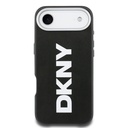 Apple iPhone 17 Air Uyumlu Kılıf DKNY Orjinal Lisanslı M-safe Şarj Özellikli PU Büyük Dikey Logolu Kapak - 2