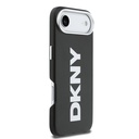 Apple iPhone 17 Air Uyumlu Kılıf DKNY Orjinal Lisanslı M-safe Şarj Özellikli PU Büyük Dikey Logolu Kapak - 3