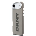 Apple iPhone 17 Air Uyumlu Kılıf DKNY Orjinal Lisanslı M-safe Şarj Özellikli PU Büyük Dikey Logolu Kapak - 8