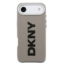 Apple iPhone 17 Air Uyumlu Kılıf DKNY Orjinal Lisanslı M-safe Şarj Özellikli PU Büyük Dikey Logolu Kapak - 9