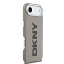 Apple iPhone 17 Air Uyumlu Kılıf DKNY Orjinal Lisanslı M-safe Şarj Özellikli PU Büyük Dikey Logolu Kapak - 10