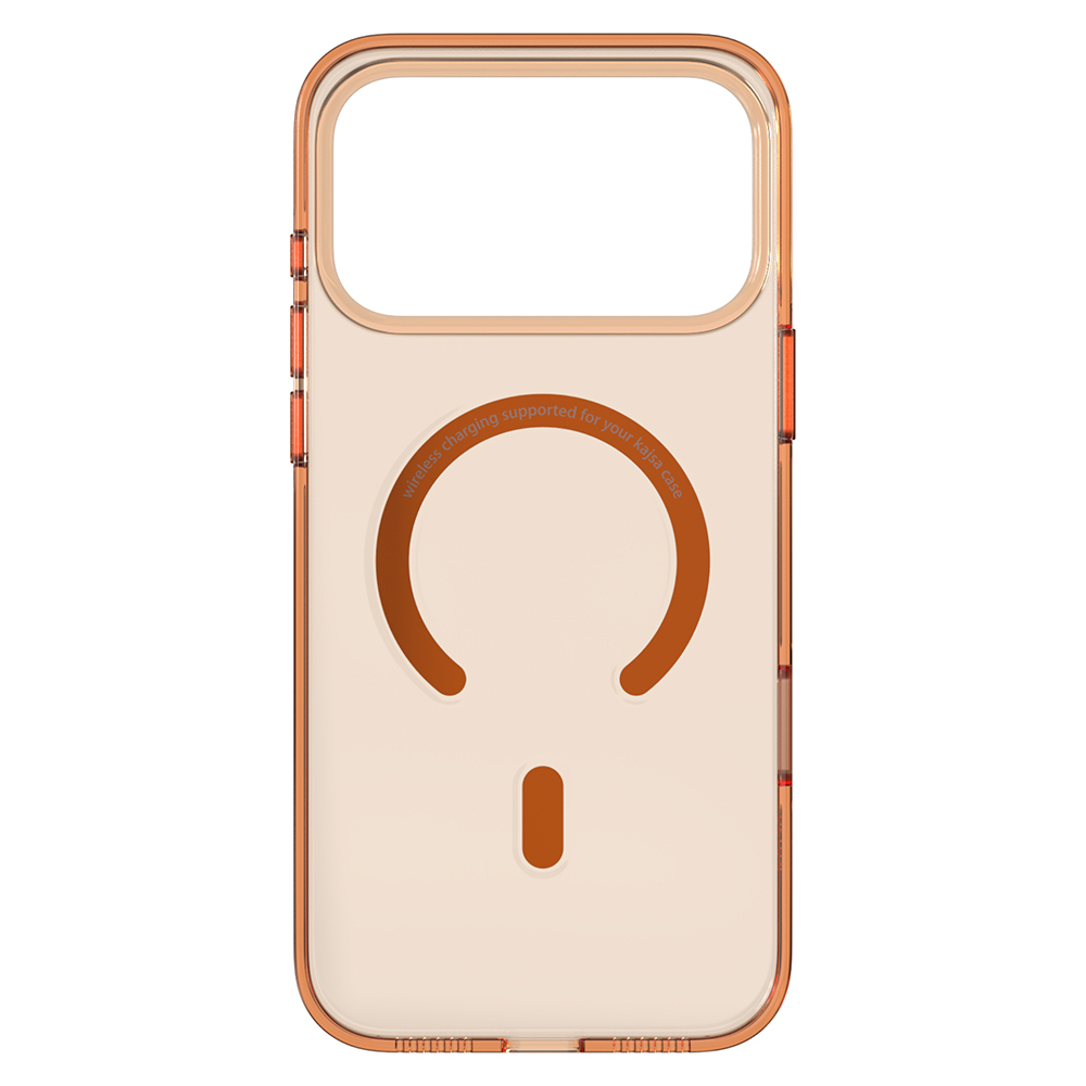 Apple iPhone 17 Pro Max Uyumlu Kılıf M-safe Şarj Özellikli O-Ring Şeffaf Kajsa Trans Shield Serisi Kapak - 7