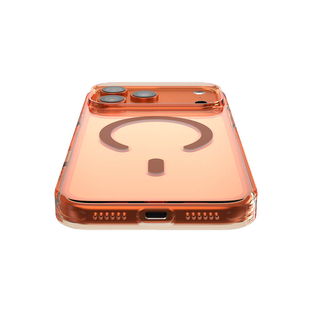 Apple iPhone 17 Pro Max Uyumlu Kılıf M-safe Şarj Özellikli O-Ring Şeffaf Kajsa Trans Shield Serisi Kapak - 8