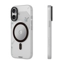 Apple iPhone 17 Uyumlu Kılıf M-safe Şarj Özellikli Disk Desenli Youngkit Disc Battle Kapak - 3