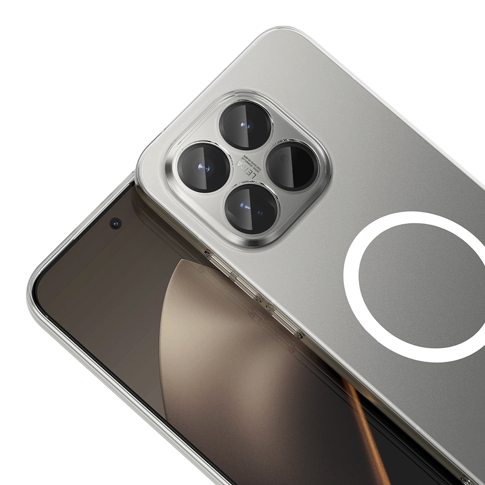 Xiaomi 15 UyumluT Kamera Korumalı M-Safe Şarj Özellikli Şeffaf Zore London Sert PC Kapak - 2