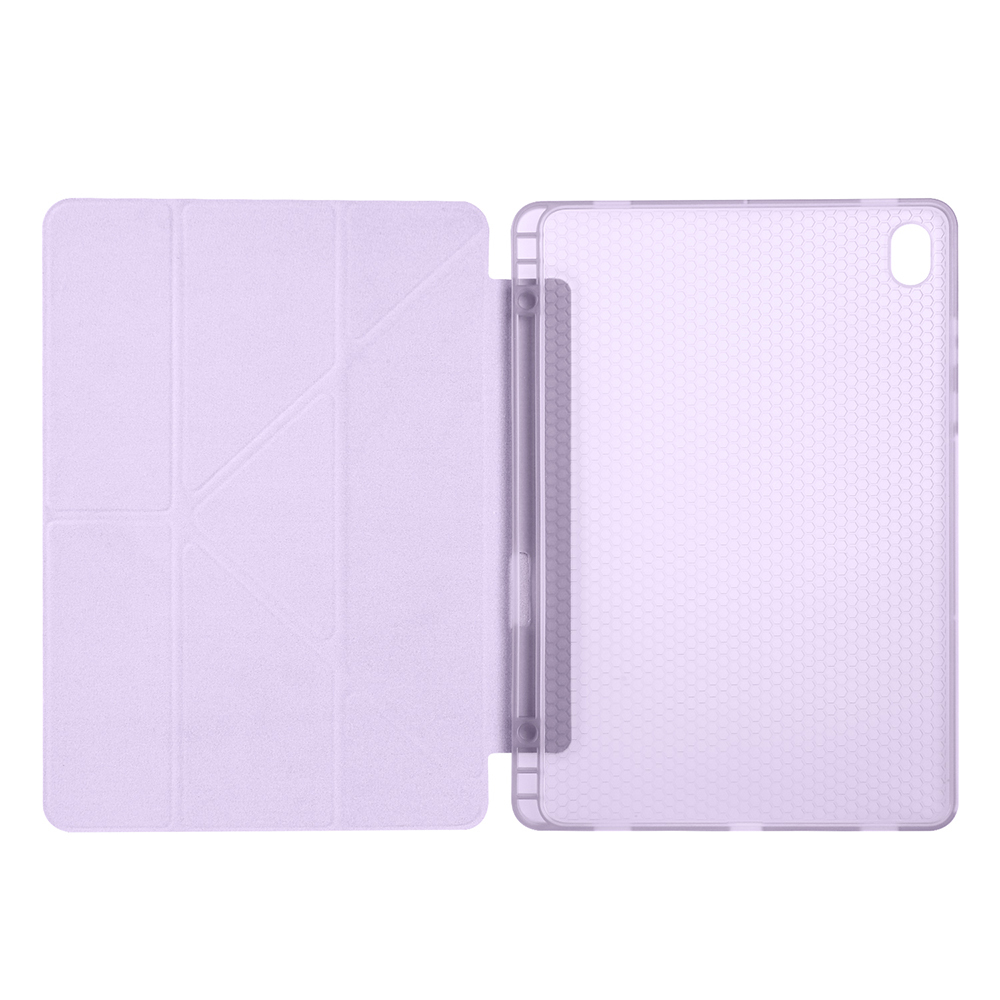 Galaxy Tab S11 Kılıf Zore Tri Folding Kalem Bölmeli Standlı Kılıf - 9