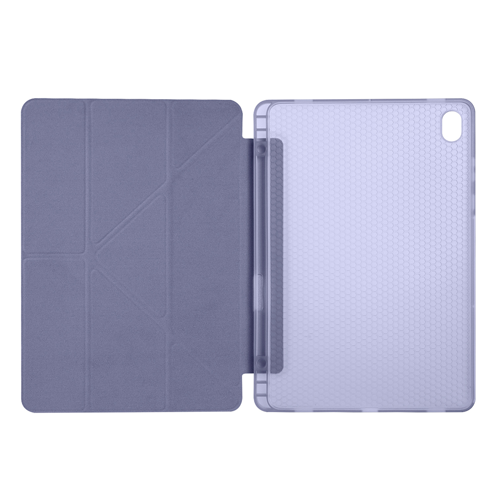 Galaxy Tab S11 Kılıf Zore Tri Folding Kalem Bölmeli Standlı Kılıf - 11