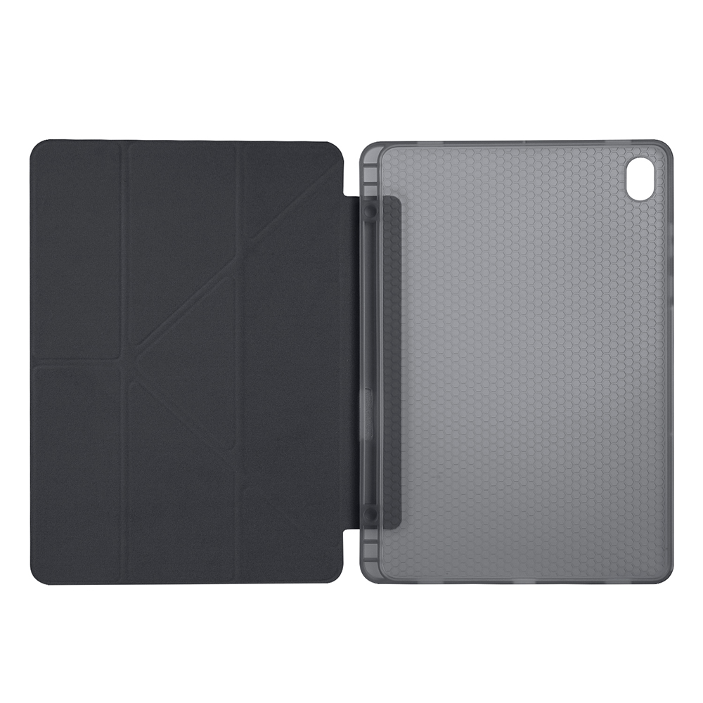 Galaxy Tab S11 Kılıf Zore Tri Folding Kalem Bölmeli Standlı Kılıf - 15