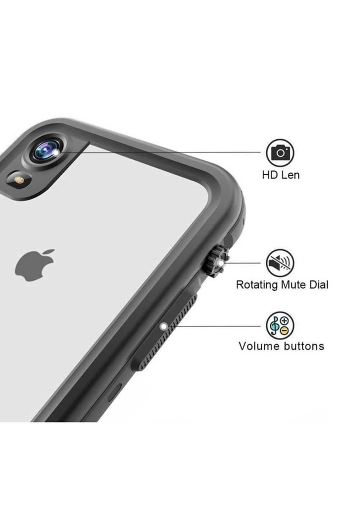 Apple iPhone XR Uyumlu Kılıf Zore 1-1 Su Geçirmez Kılıf