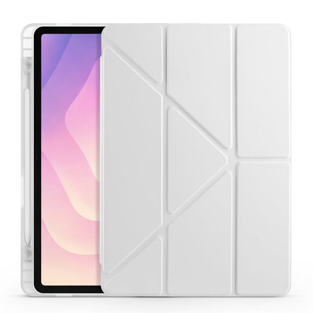 Galaxy Tab S11 Kılıf Zore Tri Folding Kalem Bölmeli Standlı Kılıf - 19