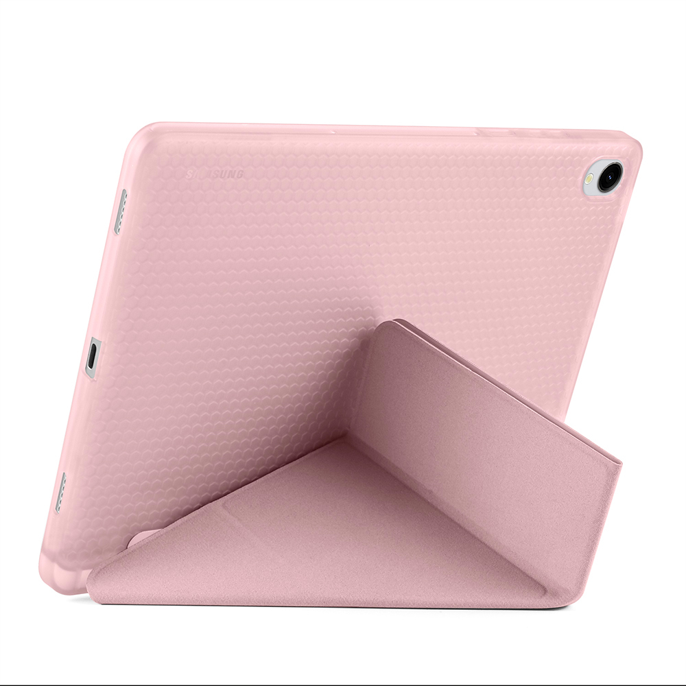 Galaxy Tab S11 Kılıf Zore Tri Folding Kalem Bölmeli Standlı Kılıf - 34
