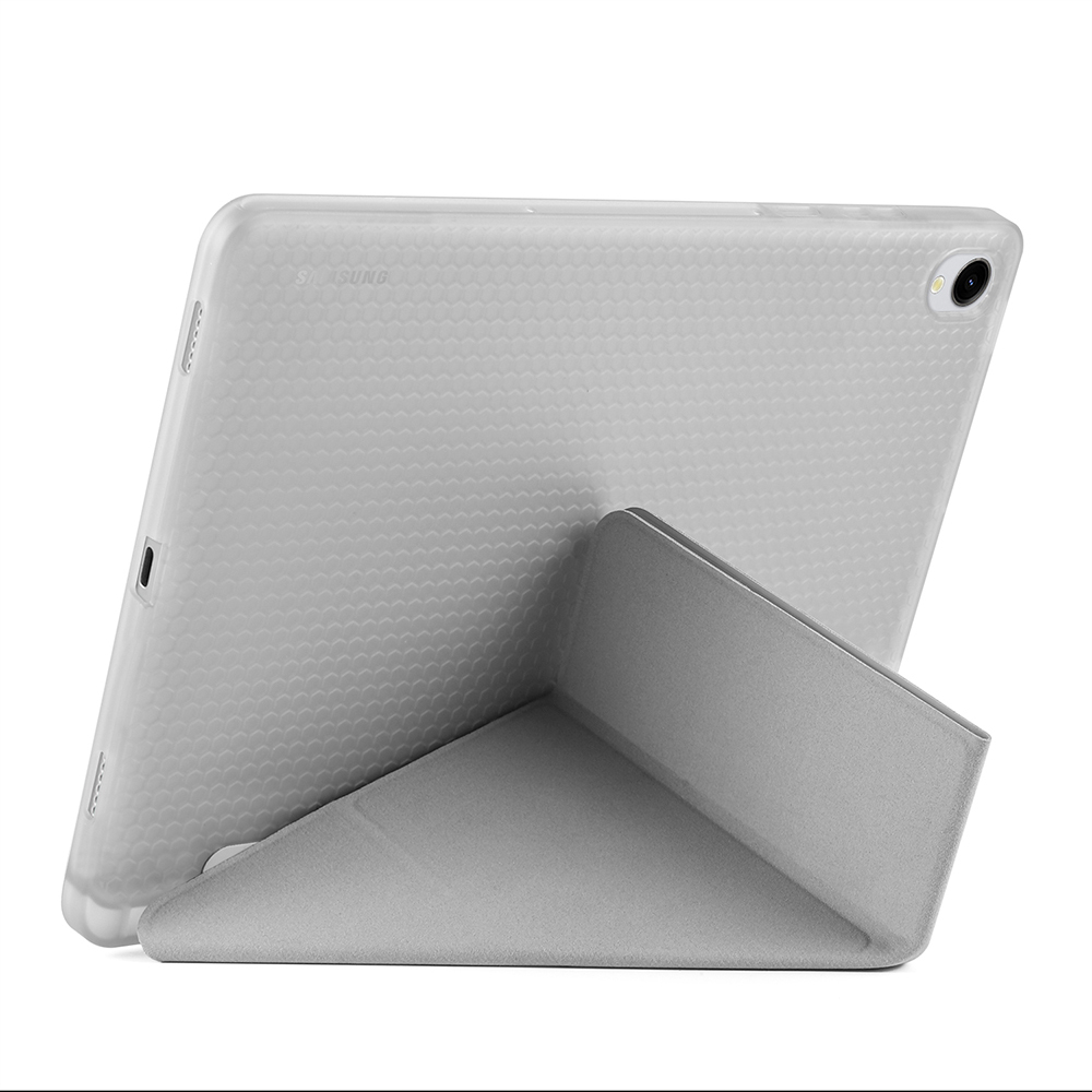 Galaxy Tab S11 Kılıf Zore Tri Folding Kalem Bölmeli Standlı Kılıf - 35