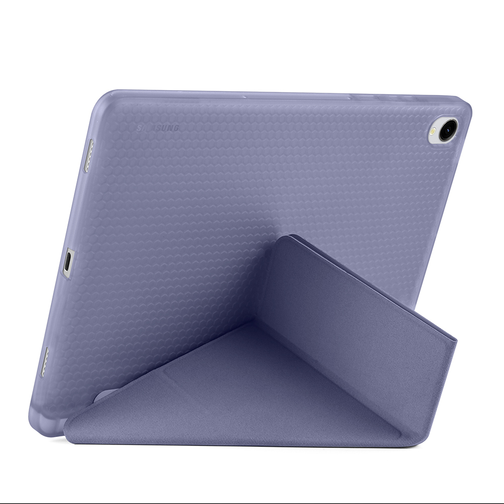 Galaxy Tab S11 Kılıf Zore Tri Folding Kalem Bölmeli Standlı Kılıf - 36
