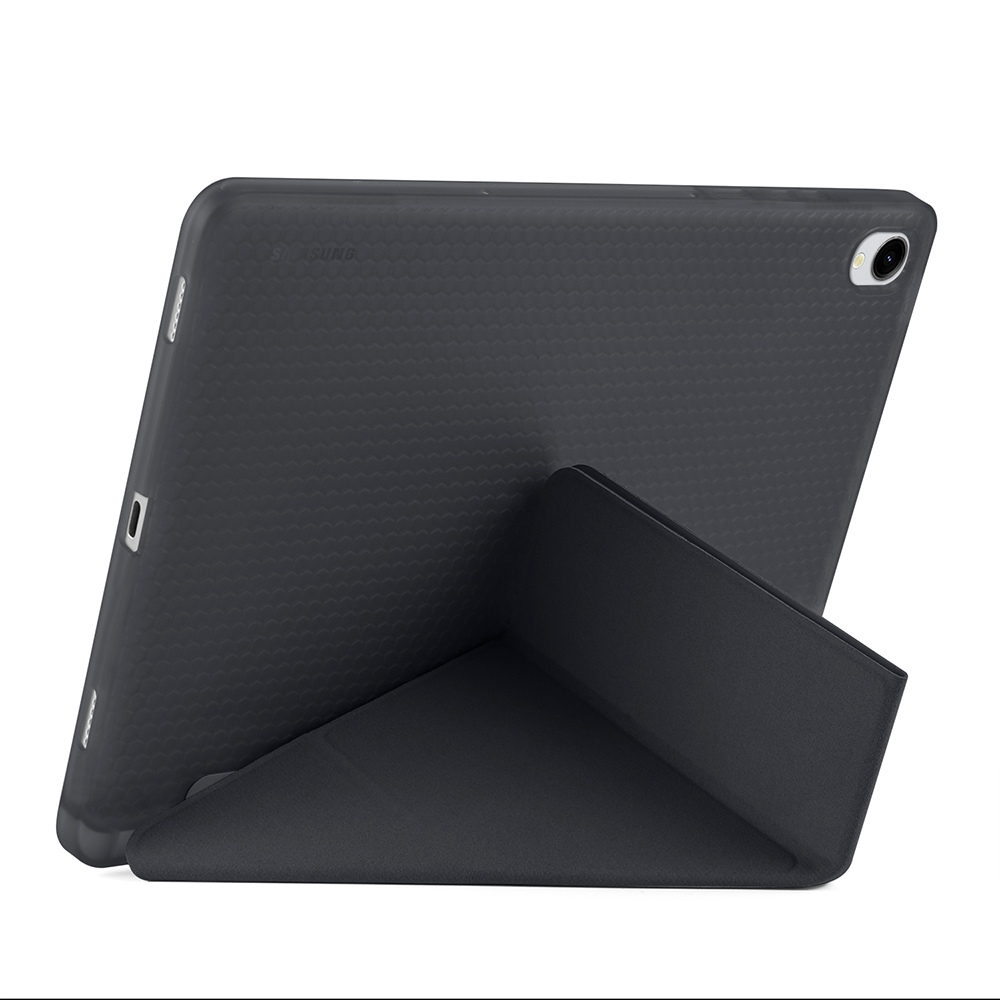 Galaxy Tab S11 Kılıf Zore Tri Folding Kalem Bölmeli Standlı Kılıf - 38