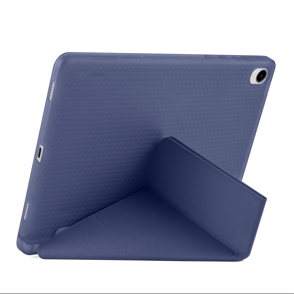 Galaxy Tab S11 Kılıf Zore Tri Folding Kalem Bölmeli Standlı Kılıf - 39
