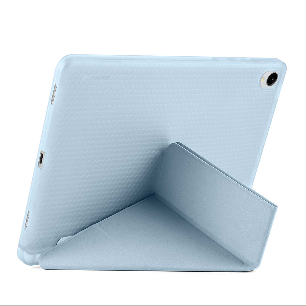 Galaxy Tab S11 Kılıf Zore Tri Folding Kalem Bölmeli Standlı Kılıf - 40