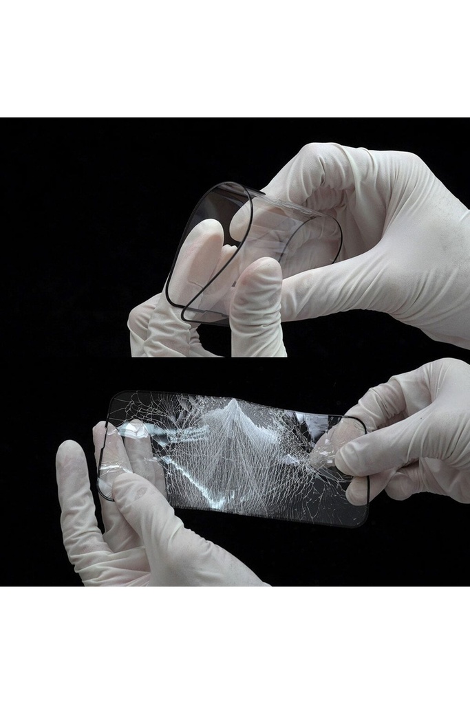 Apple iPhone XS Max Uyumlu Zore Hizalama Aparatlı Hadid Glass Cam Ekran Koruyucu