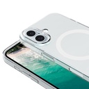 Apple iPhone 17 Uyumlu Kamera Korumalı M-Safe Şarj Özellikli Şeffaf Zore London Sert PC Kapak - 1
