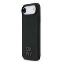 Apple iPhone 17 Air Uyumlu Kılıf DKNY Orjinal Lisanslı M-safe Şarj Özellikli Metal Logolu Silikon Kapak - 1