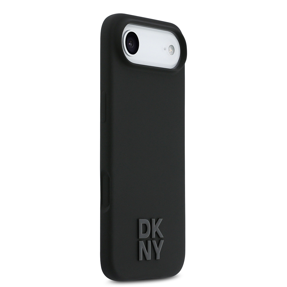 Apple iPhone 17 Air Uyumlu Kılıf DKNY Orjinal Lisanslı M-safe Şarj Özellikli Metal Logolu Silikon Kapak - 3
