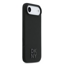 Apple iPhone 17 Air Uyumlu Kılıf DKNY Orjinal Lisanslı M-safe Şarj Özellikli Metal Logolu Silikon Kapak - 3