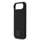 Apple iPhone 17 Air Uyumlu Kılıf DKNY Orjinal Lisanslı M-safe Şarj Özellikli Metal Logolu Silikon Kapak - 5