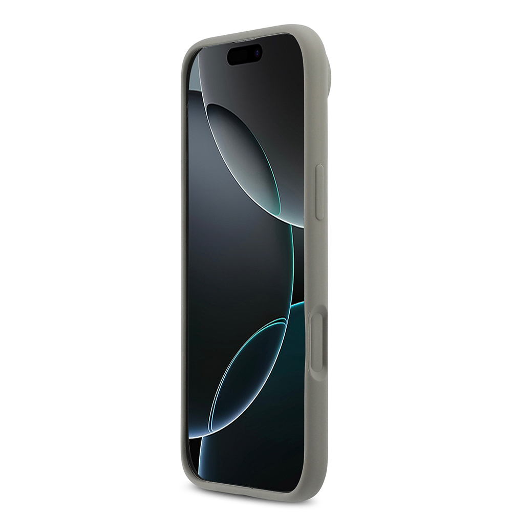 Apple iPhone 17 Air Uyumlu Kılıf DKNY Orjinal Lisanslı M-safe Şarj Özellikli Metal Logolu Silikon Kapak - 11