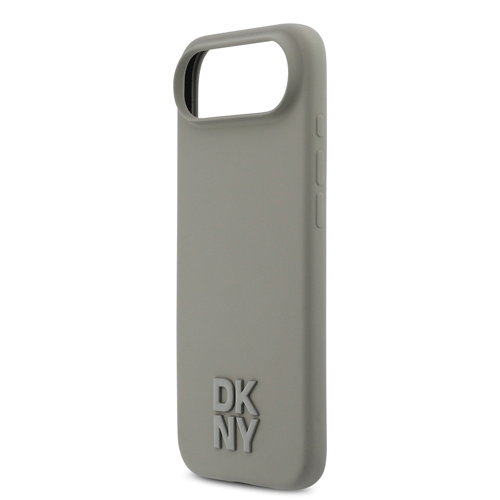 Apple iPhone 17 Air Uyumlu Kılıf DKNY Orjinal Lisanslı M-safe Şarj Özellikli Metal Logolu Silikon Kapak - 12