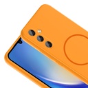 Samsung Galaxy A14 Uyumlu Kılıf M-safe Şarj Özellikli Zore Meta Kapak - 10