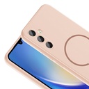 Samsung Galaxy A14 Uyumlu Kılıf M-safe Şarj Özellikli Zore Meta Kapak - 11