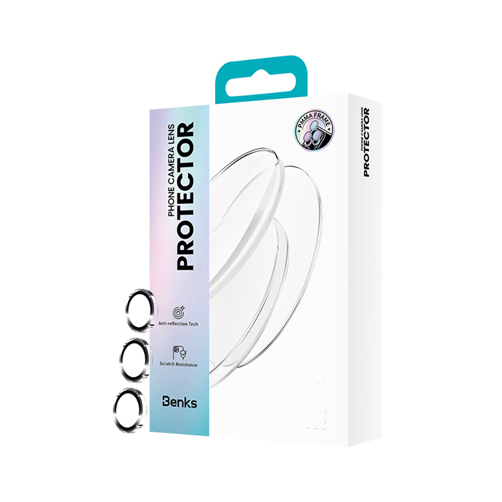 Samsung Galaxy S2 Uyumlu6 Plus Benks AR Glass Warrior Cam Kamera Lens Koruyucu - 2