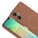 Samsung Galaxy A06 Uyumlu Kılıf M-safe Şarj Özellikli Zore Meta Kapak - 10