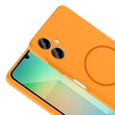 Samsung Galaxy A06 Uyumlu Kılıf M-safe Şarj Özellikli Zore Meta Kapak - 11
