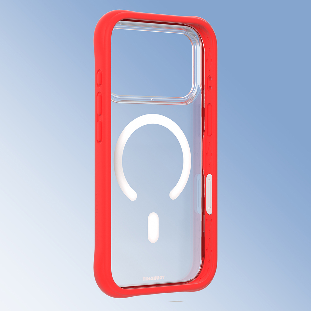 Apple iPhone 17 Pro Uyumlu Kılıf M-safe Şarj Özellikli Airbagli Youngkit Dynamic 2 Serisi Kapak - 17