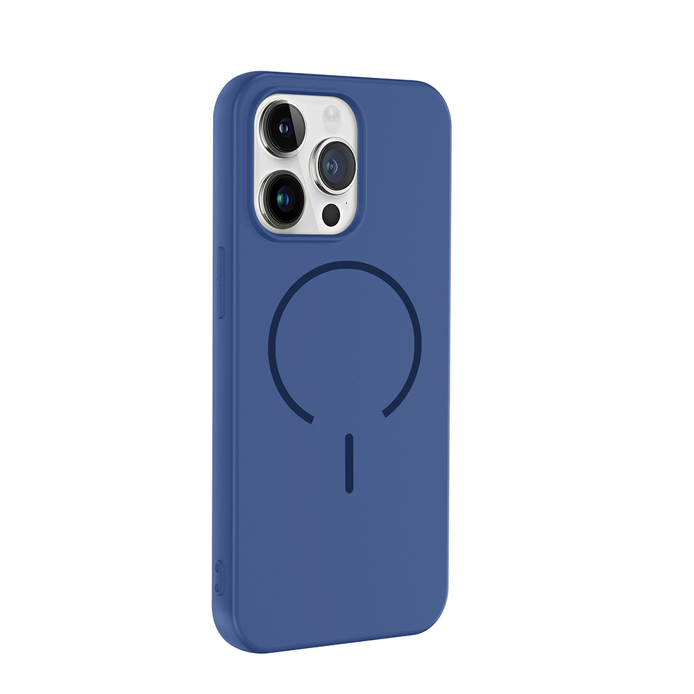 Apple iPhone 13 Pro Max Uyumlu Kılıf M-safe Şarj Özellikli Zore Meta Kapak - 1