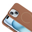 Apple iPhone 15 Uyumlu Kılıf M-safe Şarj Özellikli Zore Meta Kapak - 9