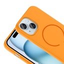 Apple iPhone 15 Uyumlu Kılıf M-safe Şarj Özellikli Zore Meta Kapak - 10