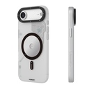 Apple iPhone 17 Air Uyumlu Kılıf M-safe Şarj Özellikli Disk Desenli Youngkit Disc Battle Kapak - 3