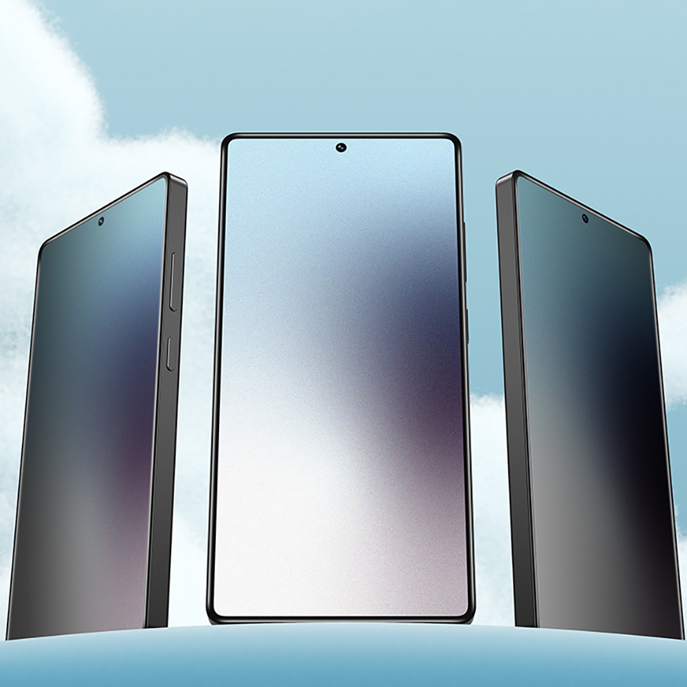Samsung Galaxy S2 Uyumlu6 Plus Benks Glass Warrior Privacy AR Cam Ekran Koruyucu + Kolay Uygulama Aparatı - 5