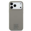 Apple iPhone 17 Pro Max Uyumlu Kılıf DKNY Orjinal Lisanslı M-safe Şarj Özellikli Metal Logolu Silikon Kapak - 2