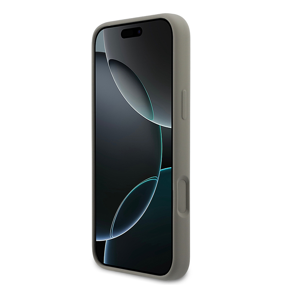 Apple iPhone 17 Pro Max Uyumlu Kılıf DKNY Orjinal Lisanslı M-safe Şarj Özellikli Metal Logolu Silikon Kapak - 4