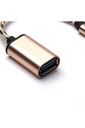 Zore Kablolu Metal Type-C Otg